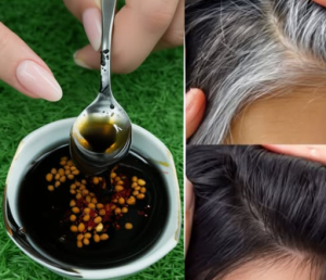 Grey Hair Showing Up Too Soon? A Natural Routine That Supports Darker, Healthier Hair