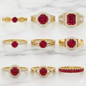 Choose The Ring You Like Most — Your Choice May Reveal Your True Personality