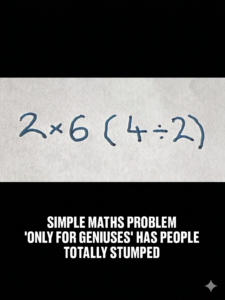 2×6(4÷2) Viral Math Problem Explained