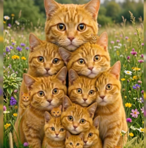 How Many Cats Can You Spot?