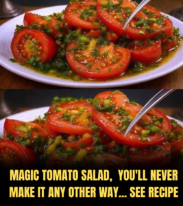 This magic tomato salad brings together tang, crunch, and spice.