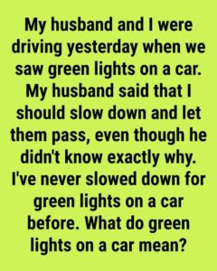 Discover the real meaning behind green illumination on modern vehicles.