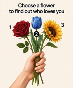 Choose A Flower To Discover Who Secretly Loves You