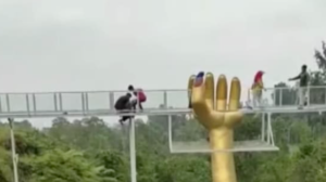 Glass Bridge Collapses Without Warning, Leaving 1 Dead And 3 Seriously Injured