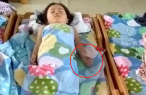 Teacher Sent Mom A Nap-Time Video Of Her 2-Year-Old Daughter — One Small Movement Left Her In Tears