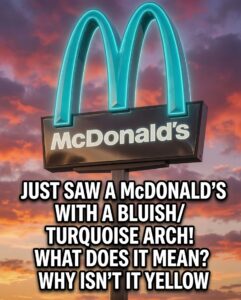 The Mystery of the Turquoise Arches: Why This Unique Fast-Food Spot Broke the Rules