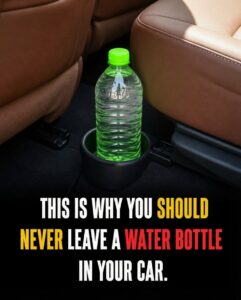 The Hidden Danger in Your Cup Holder: Why Leaving a Plastic Water Bottle in a Hot Car Is a Massive Risk