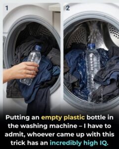 Why Putting a Plastic Bottle in Your Washing Machine Works