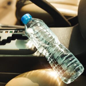 Why You Should Never Leave a Plastic Water Bottle in Your Car